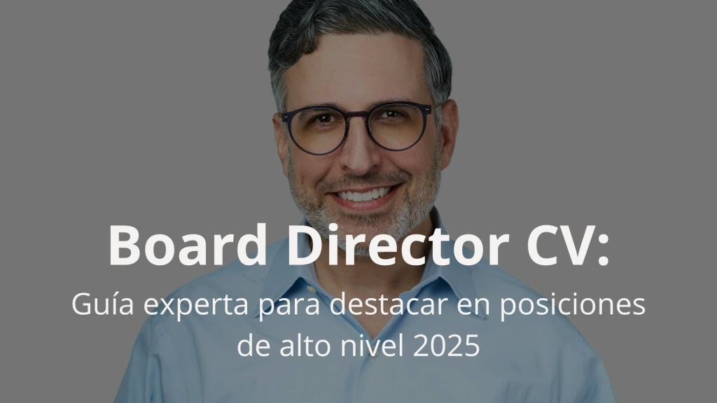 Board Director CV: